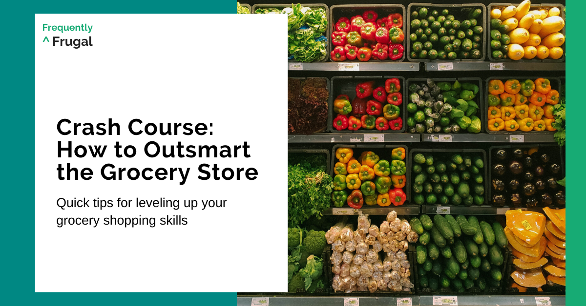 post title accompanied by a photo of fresh produce in a grocery store